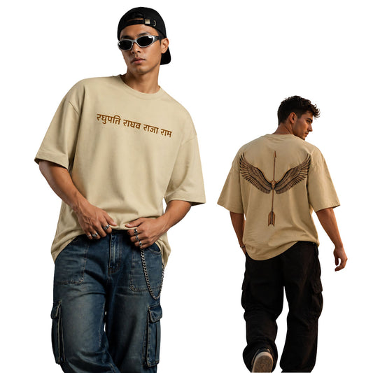 Raghupati | Divine Heritage | Oversized Graphic Streetwear T-Shirt