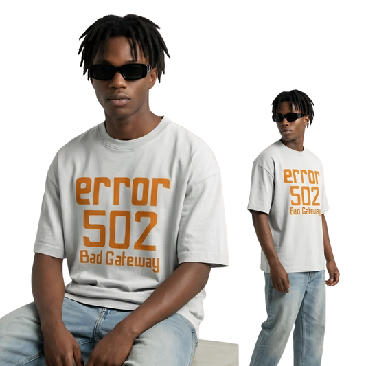 ERROR 502 Collection | Minimalist Oversized Streetwear | DOSSER