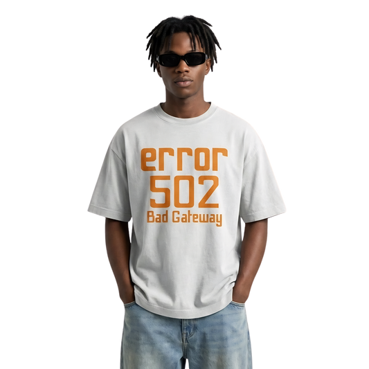 ERROR 502 Collection | Minimalist Oversized Streetwear | DOSSER